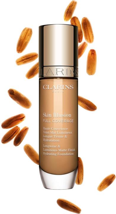 Actual product image Clarins Skin Illusion Full Coverage Foundation 30ml 110.5W (110.5W)