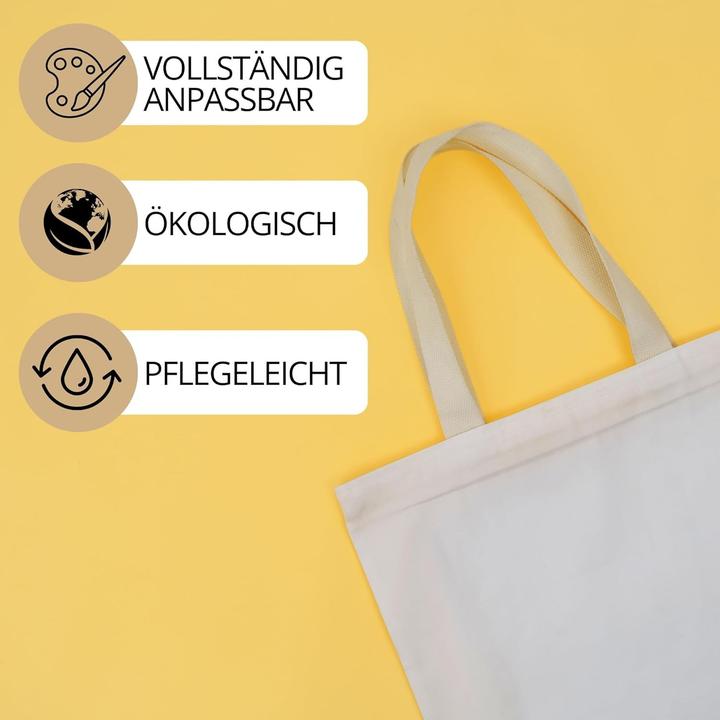 Produktbild Urban 5884 Wiederverwendbare Baumwolltas für Einkäufe, personalisierbar und umweltfreundlich