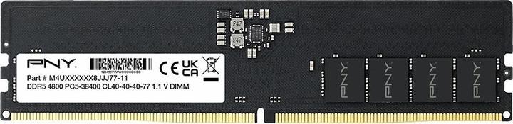 PNY Arbeitsspeicher 8 GB DDR5 4800 DIMM BULK MD8GSD54800-BLK (1 x 8GB, 4800 MHz, DDR5-RAM, DIMM)