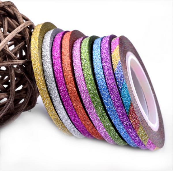 Immagine prodotto Nagellack24 Adesivi per unghie autoadesivi Mix di colori 3 mm