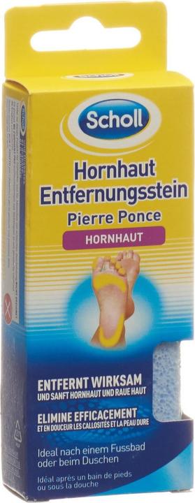 Scholl Hornhaut Entfernunsstein