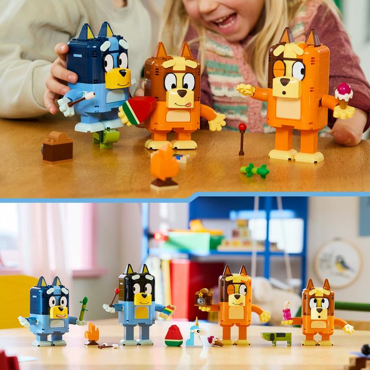 Produktbild LEGO Blueys Familie aus Steinen (11217, LEGO Bluey)