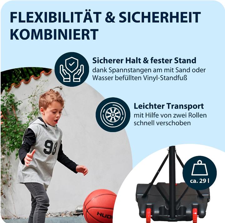 Immagine prodotto Hudora Stand di basket All Stars