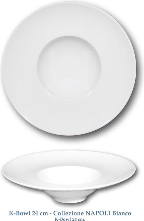 Immagine prodotto Saturnia Piatto bowl in porcellana 24 cm (1 x, 24 cm)