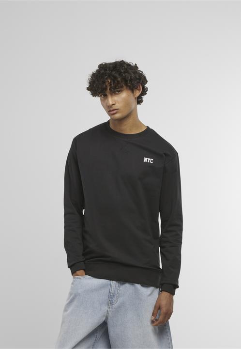 Produktbild Mister Tee MisterTee NYC Wording EMB Light Crew Sweatshirt - 201911 (L, M)