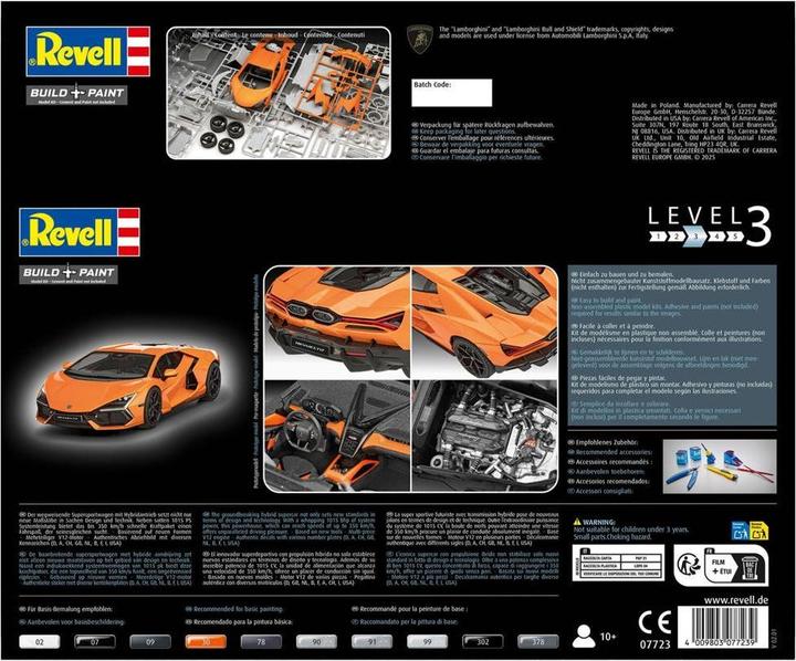 Actual product image Revell Lamborghini Revuelto