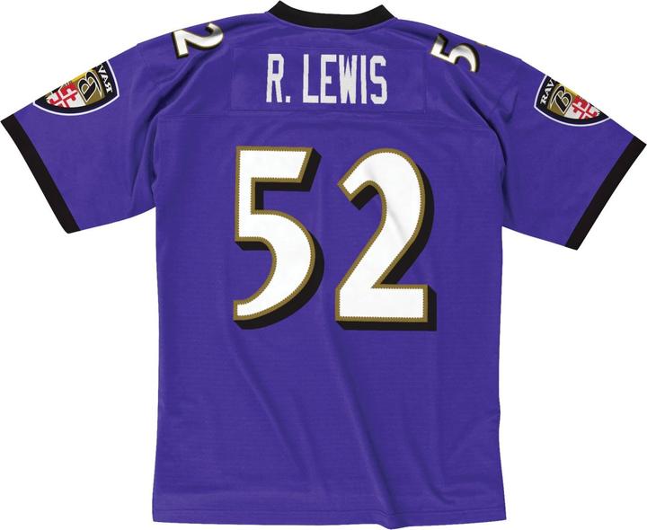 Actual product image Mitchell & Ness NFL Legacy Jersey - Baltimore Ravens 2000 Ray Lewis - XXL (XXL)