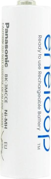 Produktbild Panasonic Eneloop Akku AA 2er-Blister BK-3MCCE/2B und 1x AccuCell AccuSafe (2 Stk., AA, 2000 mAh)