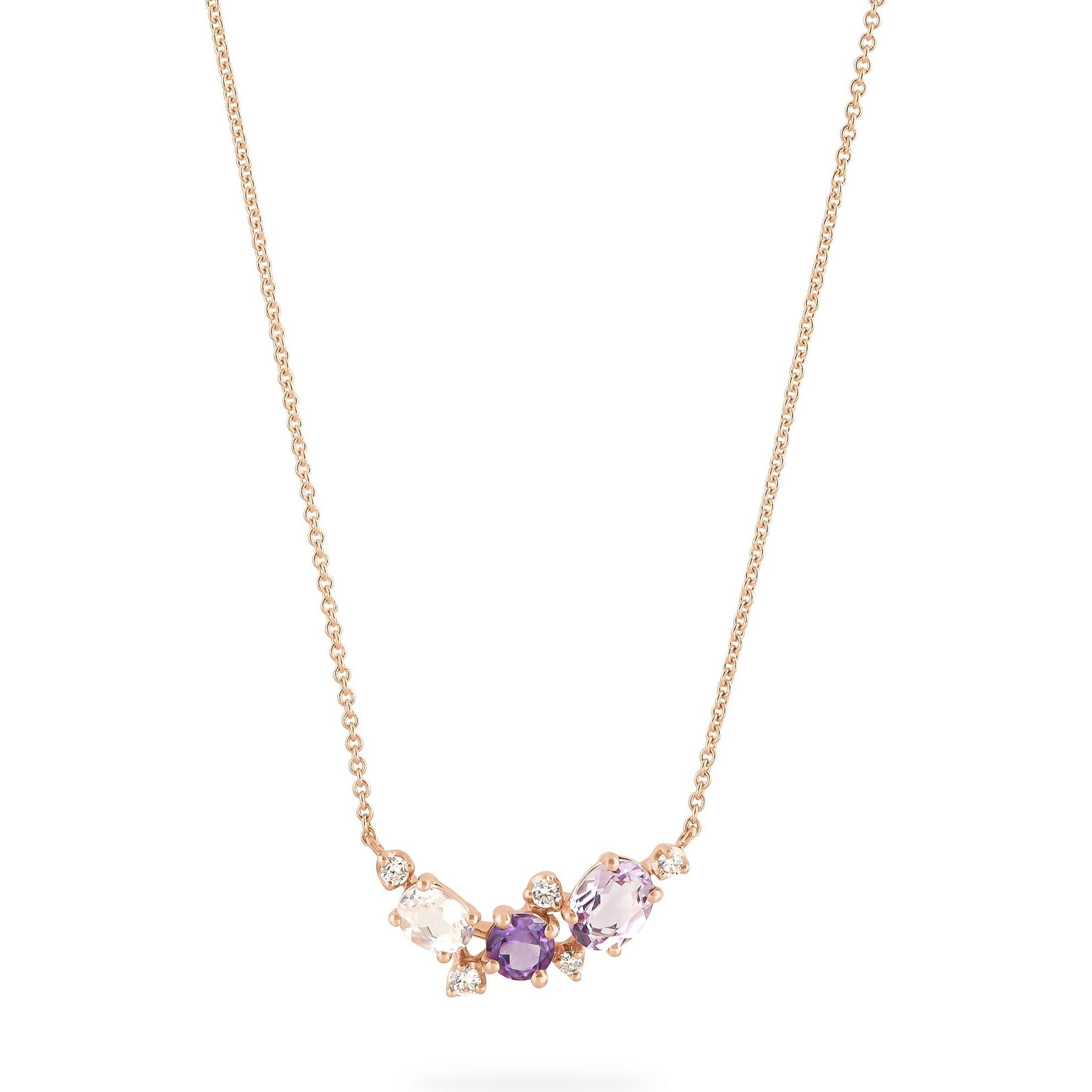 Christ, Halsschmuck, Kette, (375er Gelbgold, 375er Roségold, 45 cm)