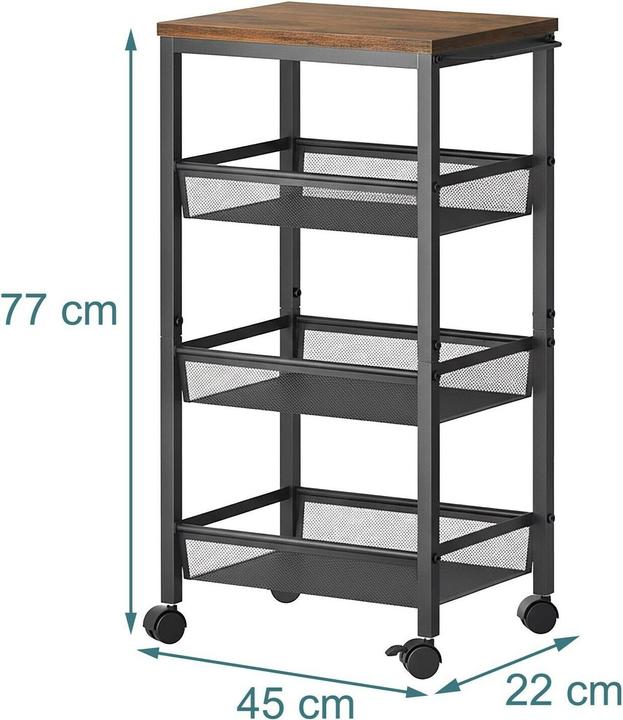 Actual product image Relaxdays trolley