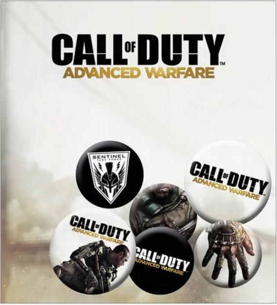 Actual product image Call of Duty Advanced Warfare Badge (Pack of 6)