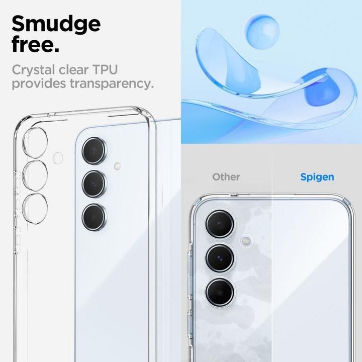 Actual product image Spigen Liquid Crystal Sam A55 5G przezroczysty/crystal clear ACS07537 (Samsung Galaxy A55)