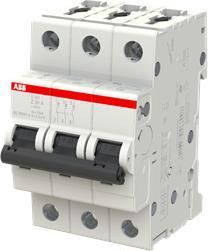 Actual product image ABB S203-Z50 Automatic circuit breaker 50A per M compact 3-pole