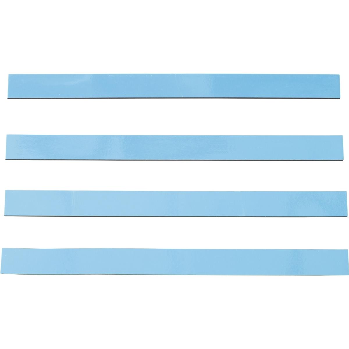 Ultradex, Magnet, Magnetisches Band 250x19x2mm VE=4 Stück hellblau (4 x)