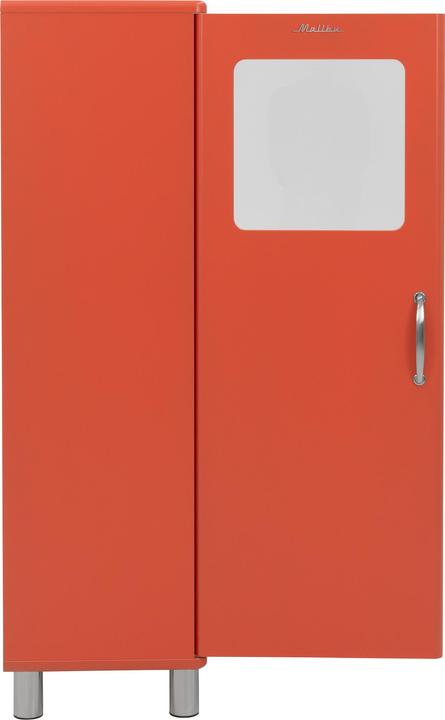 Actual product image tenzo Malibu half cabinet metal/wooden material 50x41x143 cm (50 x 41 x 143 cm)