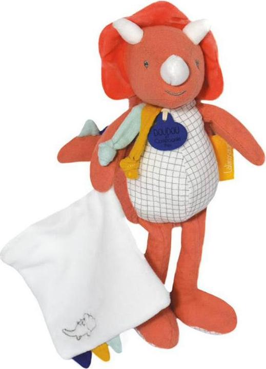 Immagine prodotto Doudou et Compagnie Dino Lou con panno da coccolare 25cm
