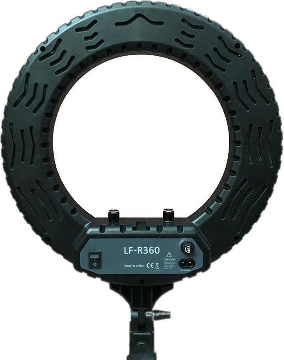Image du produit Caruba Vlogger 12 pouces ronde LED, ensemble avec sac noir (Éclairage annulaire)
