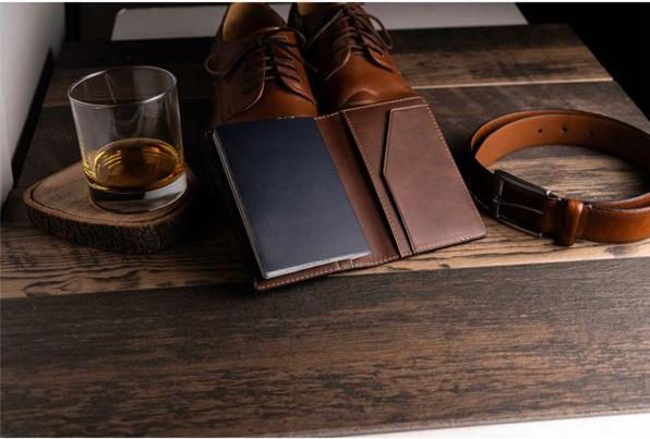 Actual product image Nomad Passport Wallet