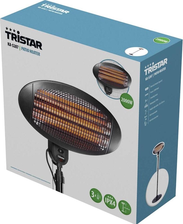 Actual product image Tristar Terrace heating (2000 W)