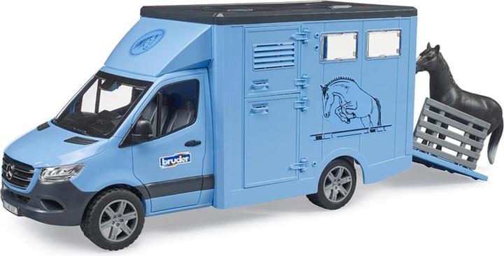 Bruder MB Sprinter Tiertransporter mit 1 Pferd