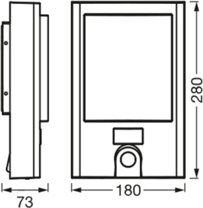 Actual product image Ledvance SMART OUTD WIFI Entrance Camera (2550 lm)