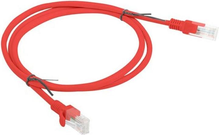 Actual product image Lanberg Patchcord Cat.5e Utp 1m Czerwony Fluke Passed 10-Pack (U/UTP, 1 m)