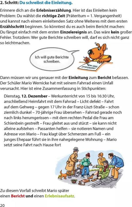 Produktbild Bericht. Aufsatz 5.-7. Klasse (Deutsch, Gerhard Widmann, 2021)