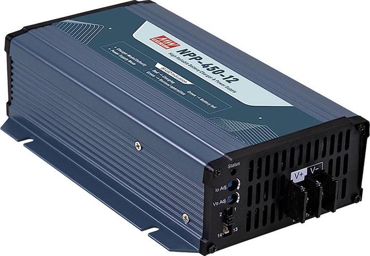 MeanWell Bleiakku-Ladegerät NPP-450-48 48 V Ladestrom max. 6.8 A