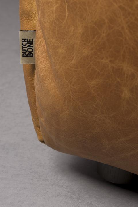 Produktbild Dutchbone Sofa Hackman 3-Seater Leather Cognac (3-Sitzer)