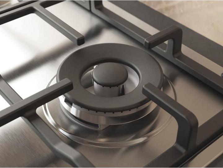 Actual product image Whirlpool TGML 661 IX R Stainless steel Integrated 58 cm Gas hob 4 zone(s)