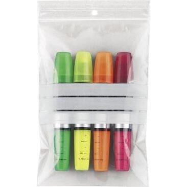 Raja Wiederverschlussbeutel PBAG10B Transparent 180 mm, Lebensmittelverpackung, Transparent