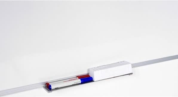 Actual product image Earth-it Whiteboard, enameled, aluminum frame (60 x 45 cm)