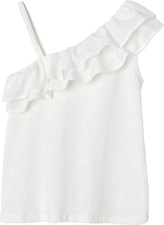 Produktbild Vertbaudet Asymmetrisches Mädchen Volant-Top (110)