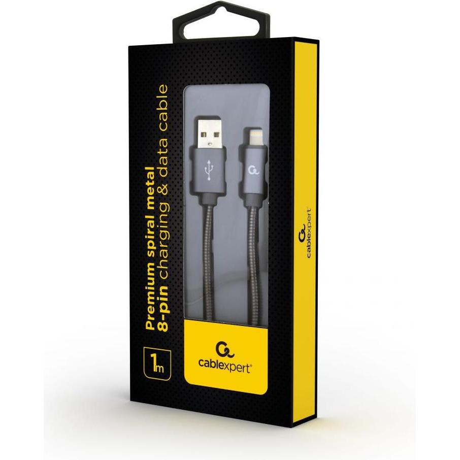 Thumbnail - Gembird USB A – Lightning (1 m, USB 2.0), USB Kabel