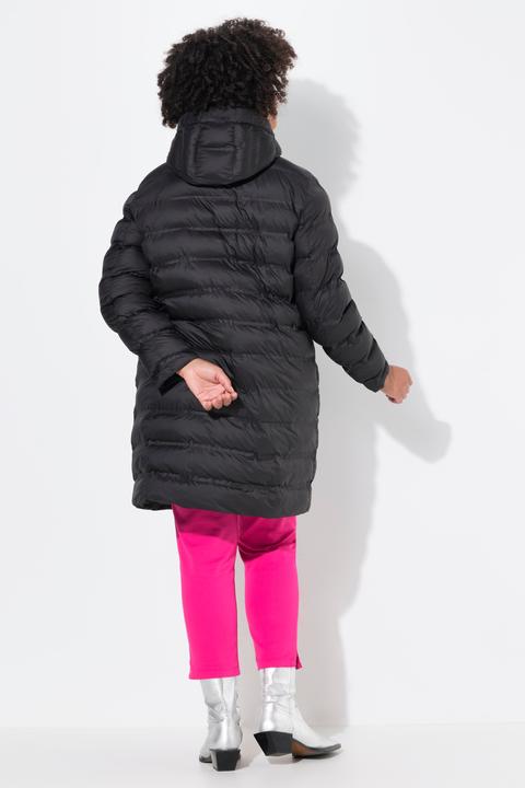 Produktbild Angel of Style Steppmantel, Straight Fit, Kapuze, Neon-Bänder (44)