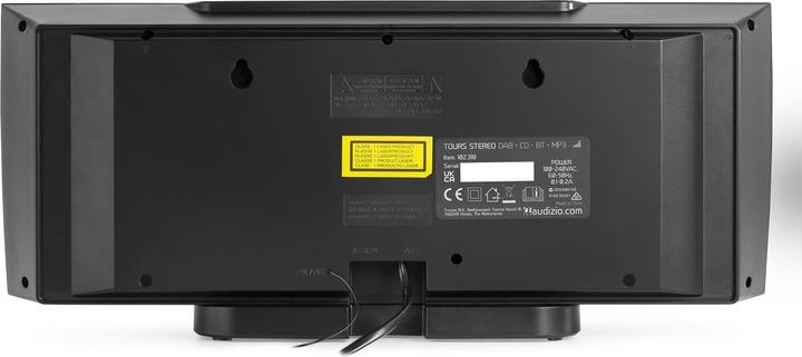 Image du produit Audizio Radio/lecteur CD Tours (DAB+ DAB, FM, Bluetooth)