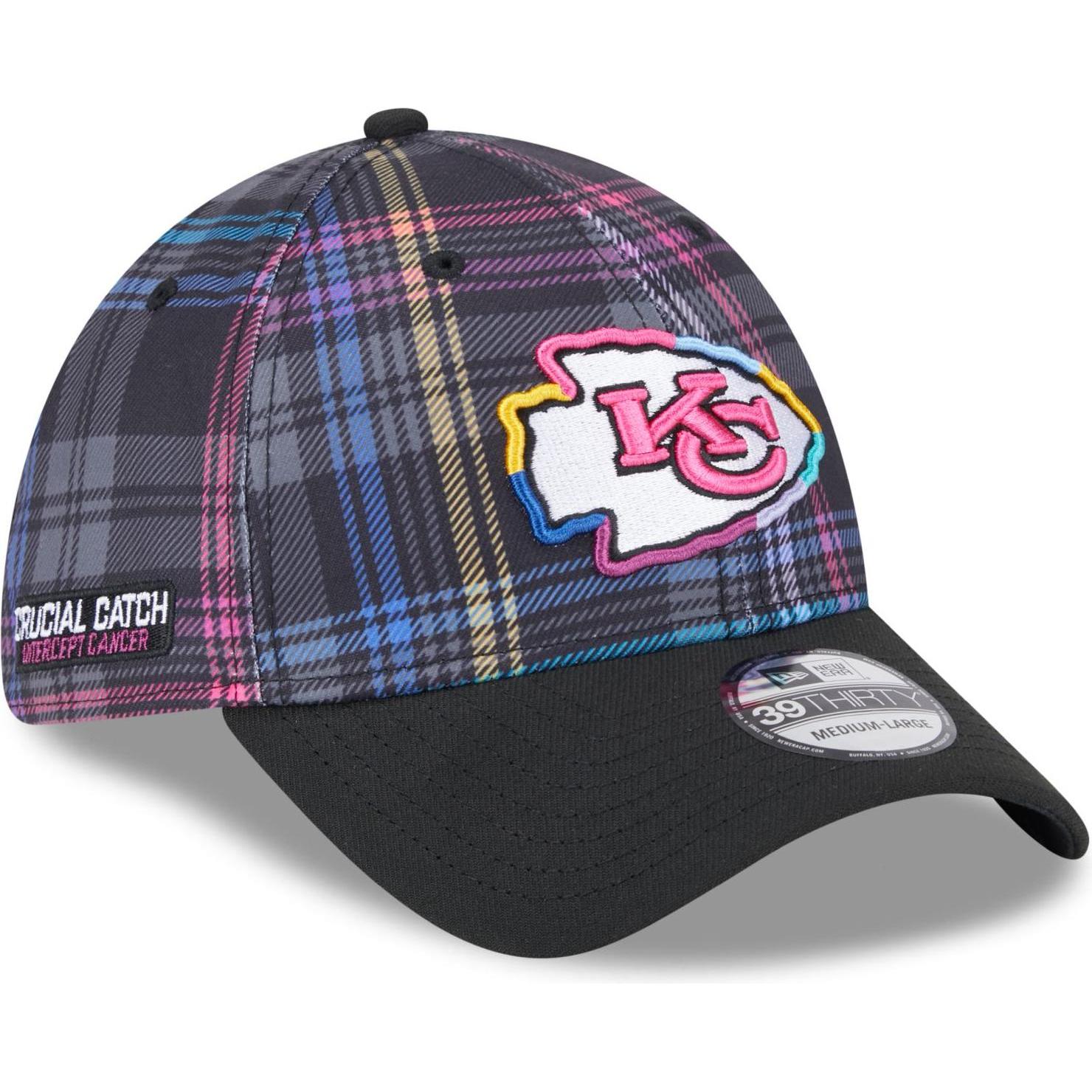 Thumbnail - New Era, Herren, Cap, 39Thirty Cap - CRUCIAL CATCH Kansas City Chiefs - M/, Mehrfarbig, (M)