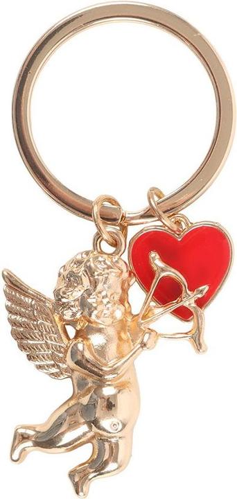 Actual product image Something Different Cupid's Delivery Cherub Keyring