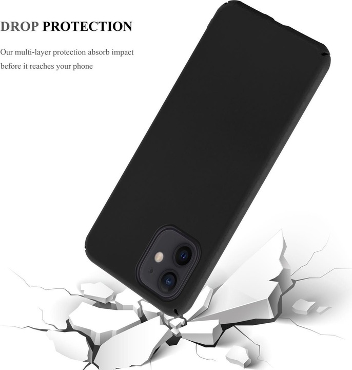 Actual product image Cadorabo Hard Cover Matt Metal Cover (Apple iPhone 12 Pro Max)