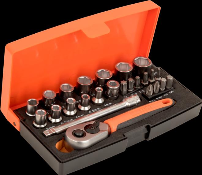 Produktbild Bahco Steckschlüssel-Satz (6 mm, 5.5 mm, 7 mm, 5 mm, 4.5 mm, 4 mm)