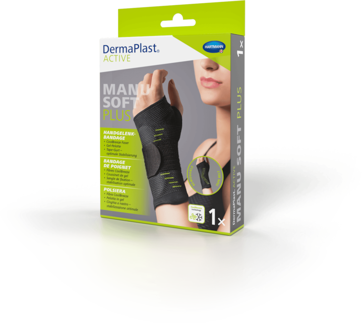 Produktbild DermaPlast ACTIVE Manu Soft Plus Handgelenkbandage (1)