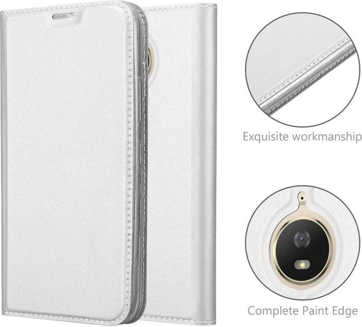 Actual product image Cadorabo Book Classy Style Cover (Motorola Moto G5S Plus)