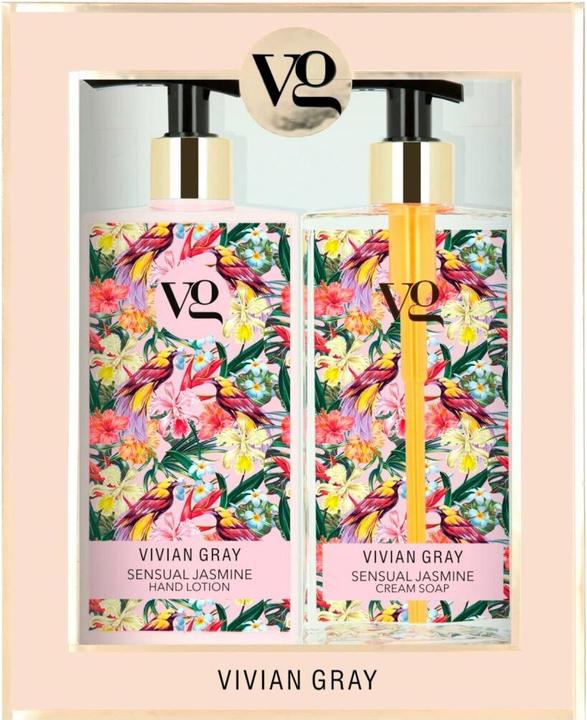 Vivian Gray Cosmetic set Sensual Jasmine (Cream Soap & Hand Lotion) (Manicure set)