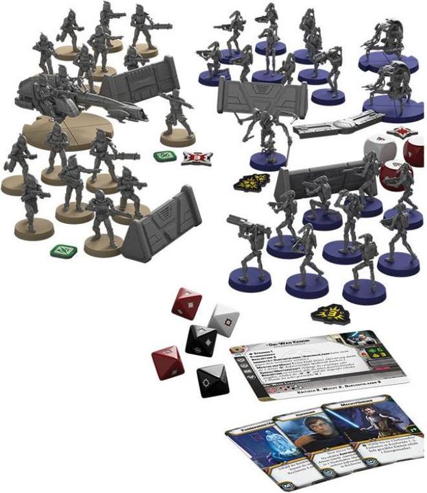 Productafbeelding FFG FFGD4637 - Star Wars: Legion - Clone Wars, bordspel, basisspel (NL Editie) (Duits)