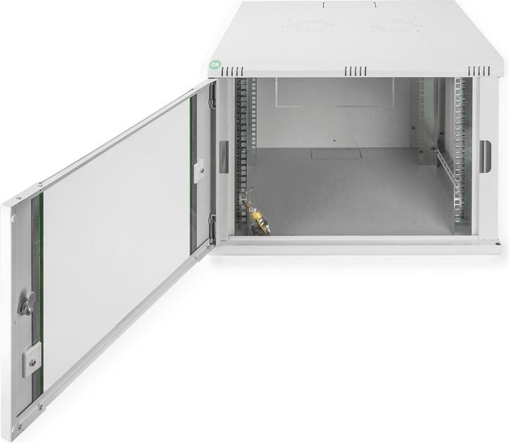 Actual product image Digitus Wall Mounting Cabinets Dynamic Basic Series - 600x600 mm (WxD) (7 RU, 19 inch rack)