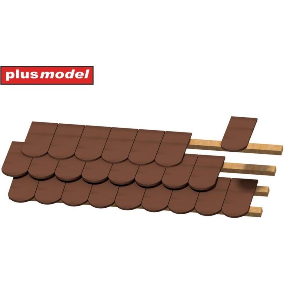 Plus Model Roof tiles smooth 140pcs