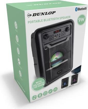 Actual product image Dunlop Speaker BT TWS 9W PP Black (3 h)