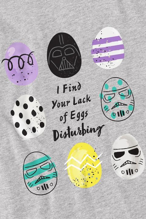 Immagine prodotto Star Wars Your Lack Of Easter Eggs Disturbing Maglietta Darth Vader Bambini (152, 158)