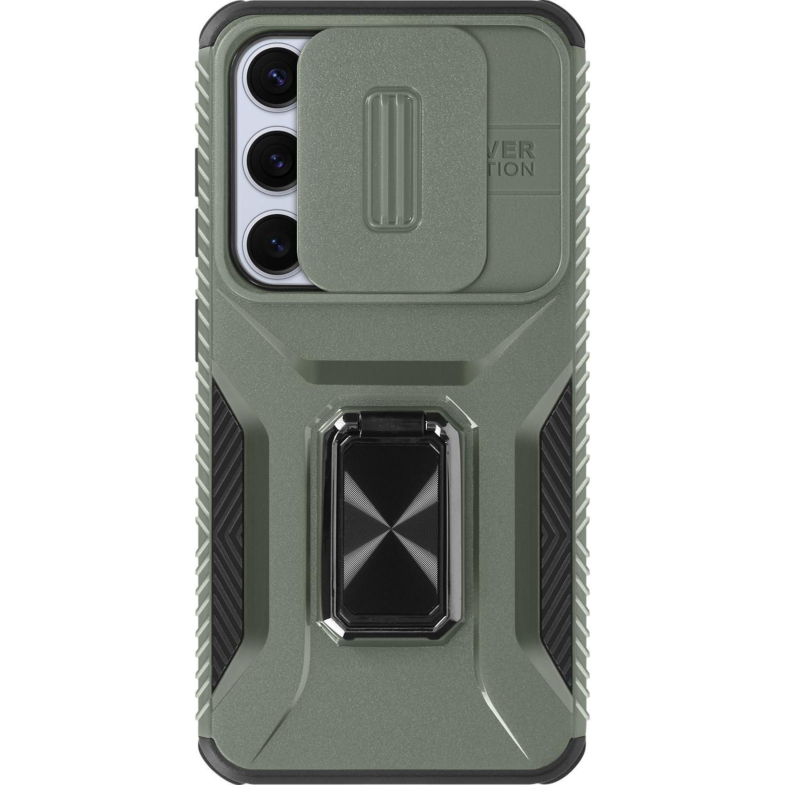Avizar ShockArmor Case Series (Samsung Galaxy S24), Smartphone Hülle, Grün