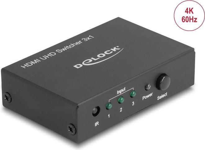 Actual product image Delock HDMI Switch